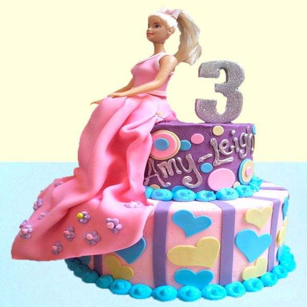  Barbie Beauty Cake