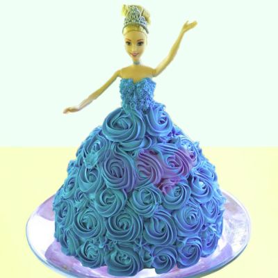 Chocolate Barbie Cake