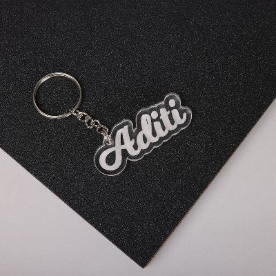 Acrylic Name Keychain