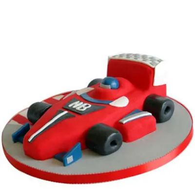 Red Hot Ferrari Car Cake