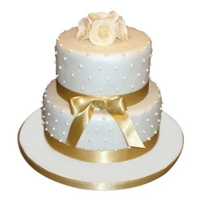 Special 2 Tier Anniversary Cake