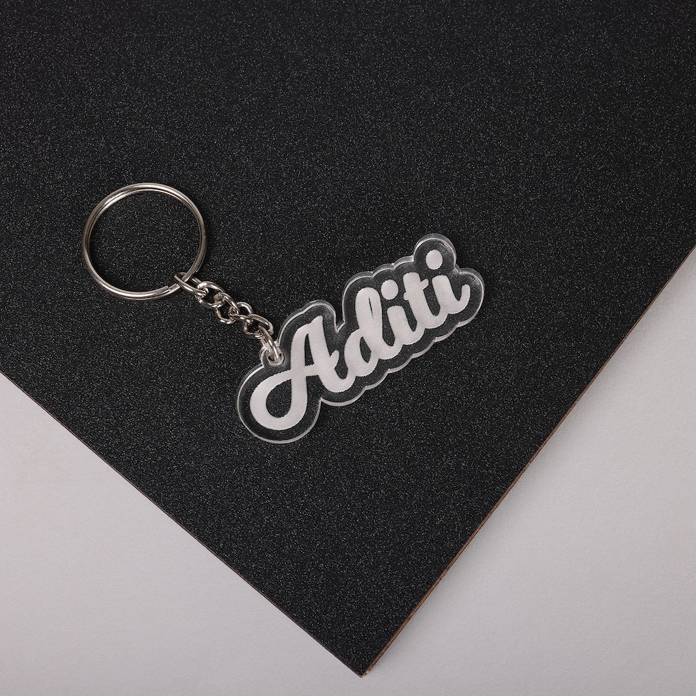  Acrylic Name Keychain